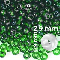Preciosa rokajl 8/0 2,9 mm Zelená 50120 50 g