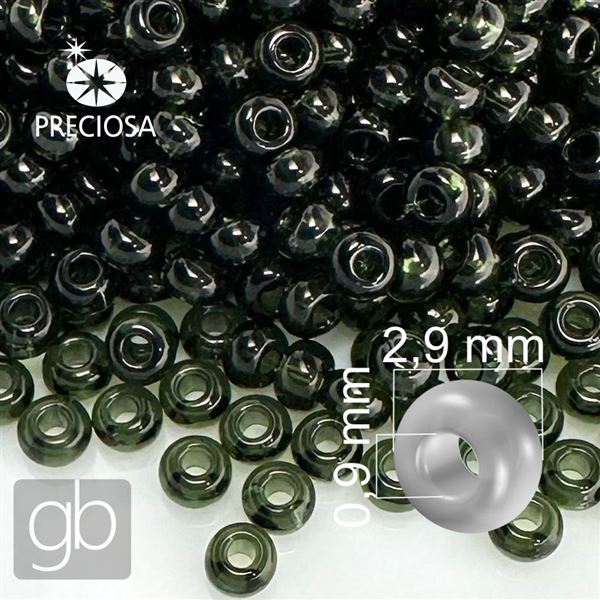 Preciosa rokajl 8/0 2,9 mm Zelen 50290 50 g