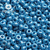Preciosa rokajl 9/0 2,6 mm Modrá 38220 20 g