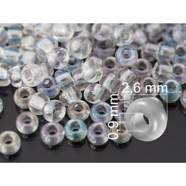 Preciosa kor�lky rokajl 9/0 - 2,6 mm �ir� (58205) 20 g