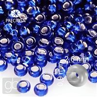 Preciosa rokajl 9/0 2,6 mm Modrá 67300 20 g