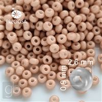 Preciosa rokajl 9/0 2,6 mm Béová (03112) 20 g