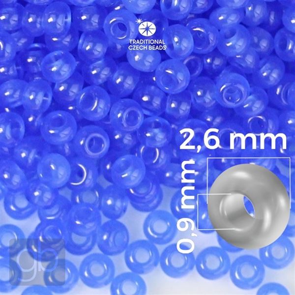 Preciosa rokajl 9/0 2,6 mm Modr� 32010 20 g