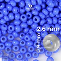 Preciosa rokajl 9/0 2,6 mm Modrá 33040 20 g