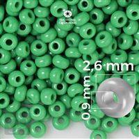 Preciosa rokajl 9/0 2,6 mm Zelená 53250 20 g