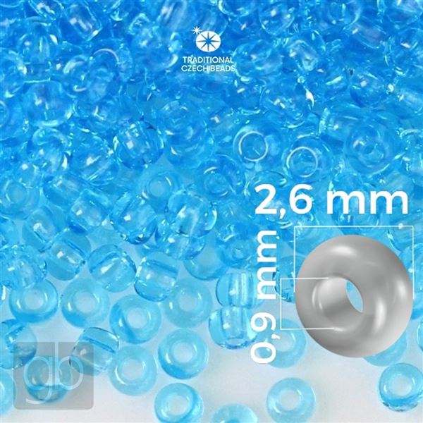 Preciosa rokajl 9/0 2,6 mm Modr� 60010 20 g