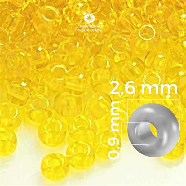 Preciosa rokajl 9/0 2,6 mm �lut� 80010 20 g