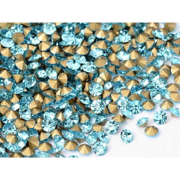 �atony sklen�n� 2 mm Modr� Aquamarine