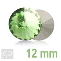 Rivoli R50 Zelená Peridot 50520 12 mm