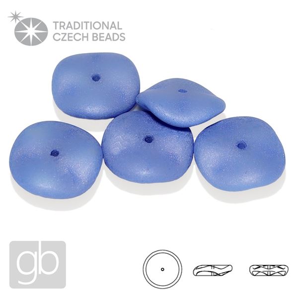 PRECIOSA RIPPLE 02010-29568 Modr� 12 mm 5 ks