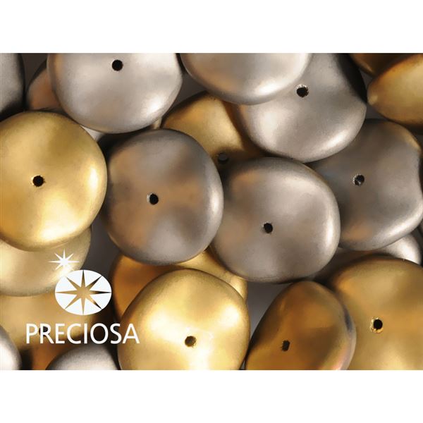 PRECIOSA RIPPLE 00030-98847 Zlat ed 12 mm 5 ks