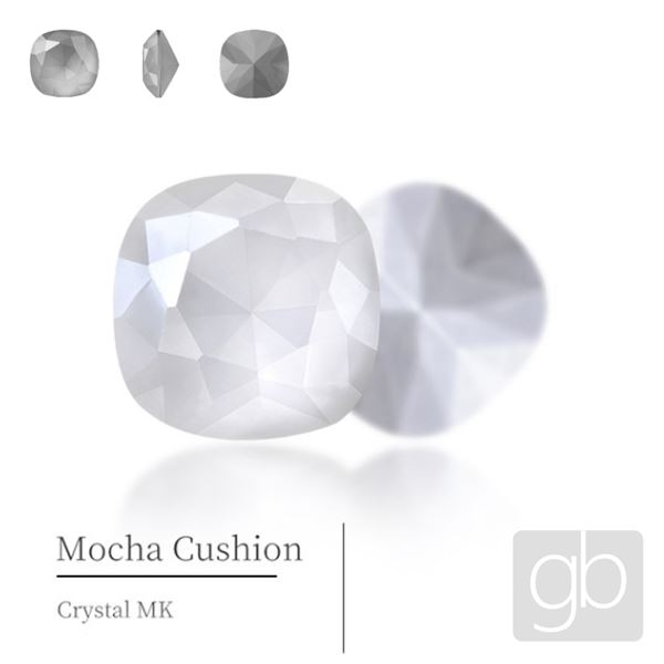 Rivoli �tvercov� 12 mm Crystal b�l�