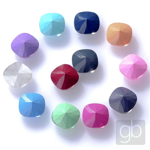 Rivoli �tvercov� 12 mm Fuchsia