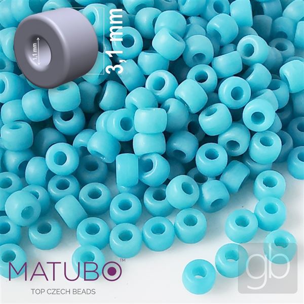 MATUBO Round 8/0 Tyrkysov PB328-M63900 10 g