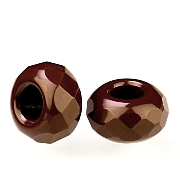 Kor�lky �ambala 13x7 mm (otvor 5 mm) Hn�d� SAM40