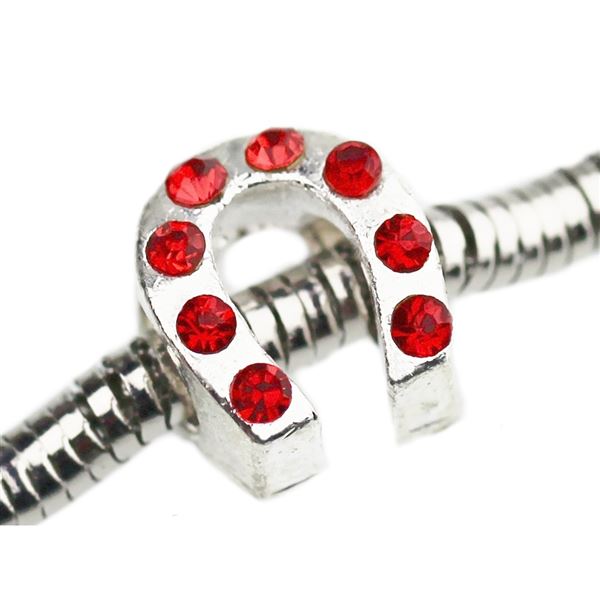 Kovov� kor�lky podkova 11x10x9 mm (5 mm otvor) SAM12