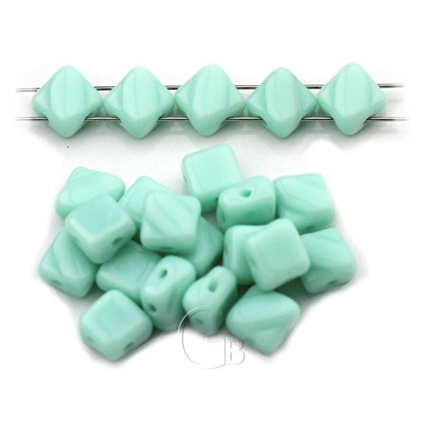 Silky Beads Dia 6x6 mm Zelen� (63110-00000)