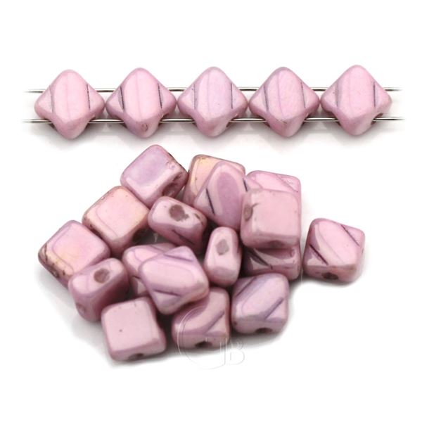 Silky Beads Dia 6x6 mm R��ov� (02010-14494)
