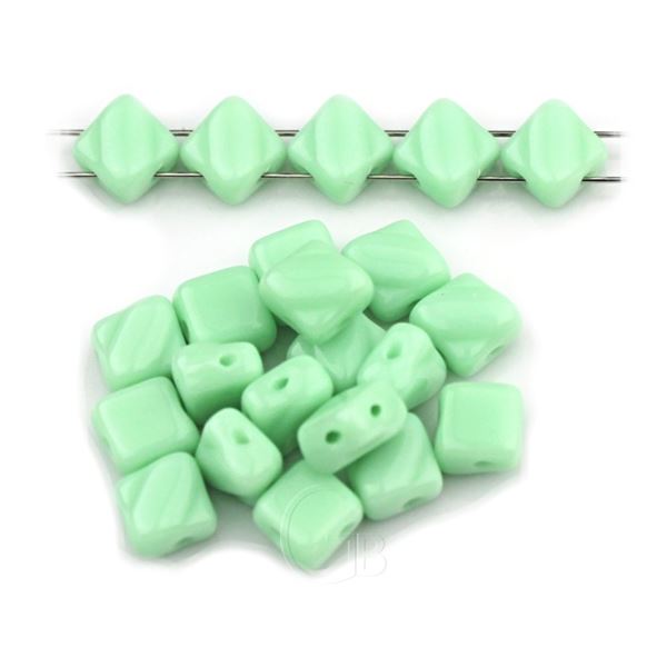 Silky Beads Dia 6x6 mm Zelen (53100-00000)