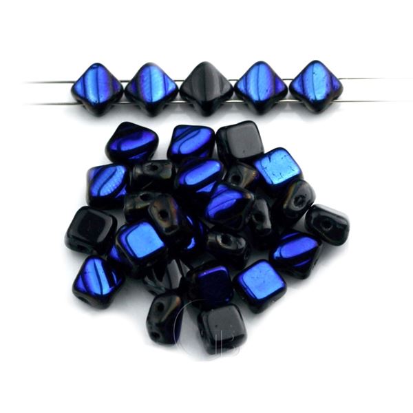 Silky Beads Dia 6x6 mm �ern� (23980-22201)
