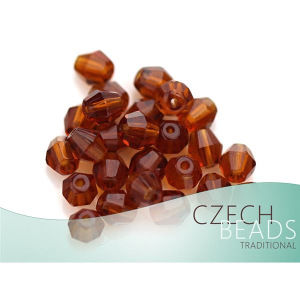 Brouen korlky Slunka Bicone 5 mm Hnd SL_F5_6