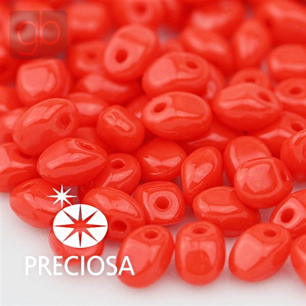 Preciosa SOLO 2,5 x 5 mm Oran�ov� NEON 93180 10 g
