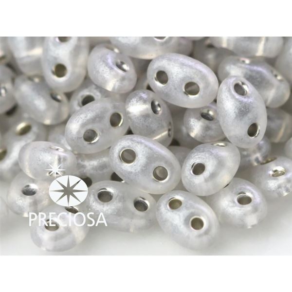 Preciosa kor�lky TWIN 2,5x5 mm �ed� (78049) 10 g