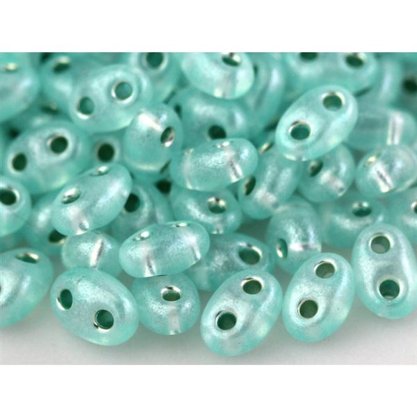 Preciosa kor�lky TWIN 2,5x5 mm Zelen� (78058) 10 g