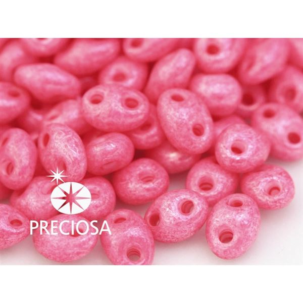 Preciosa kor�lky TWIN 2,5x5 mm R��ov� (16398) 10 g