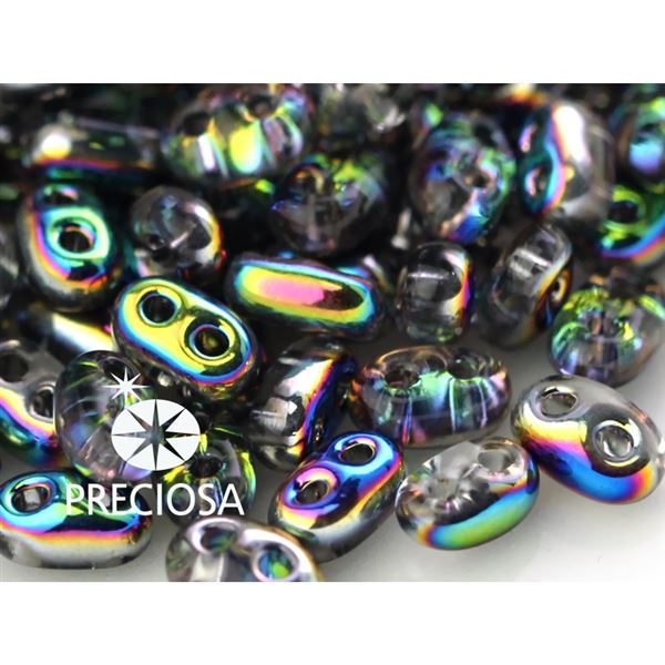 Preciosa kor�lky TWIN 2,5x5 mm St��brn� (20112) 10 g