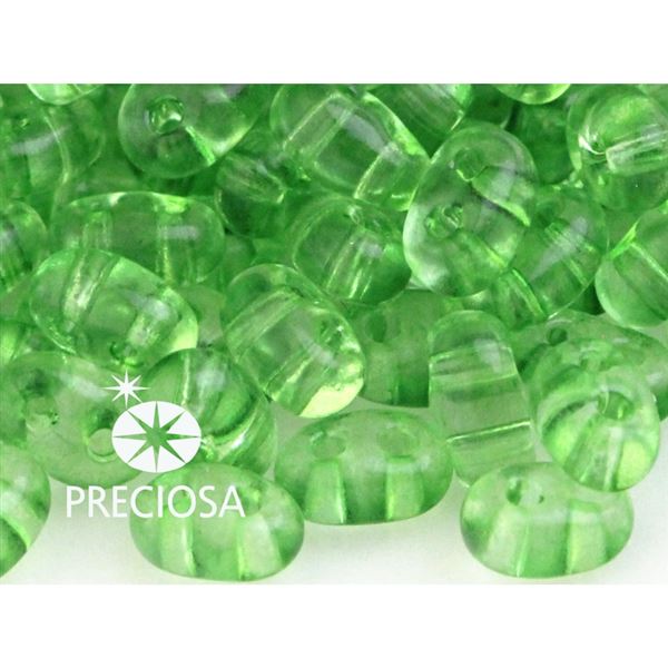 Preciosa kor�lky TWIN 2,5x5 mm Zelen� (01161) 10 g