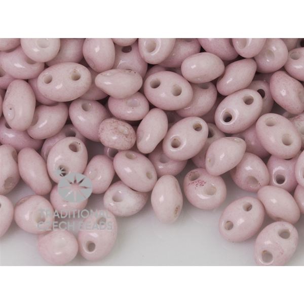 Preciosa kor�lky TWIN 2,5x5 mm R��ov� (03113) 10 g