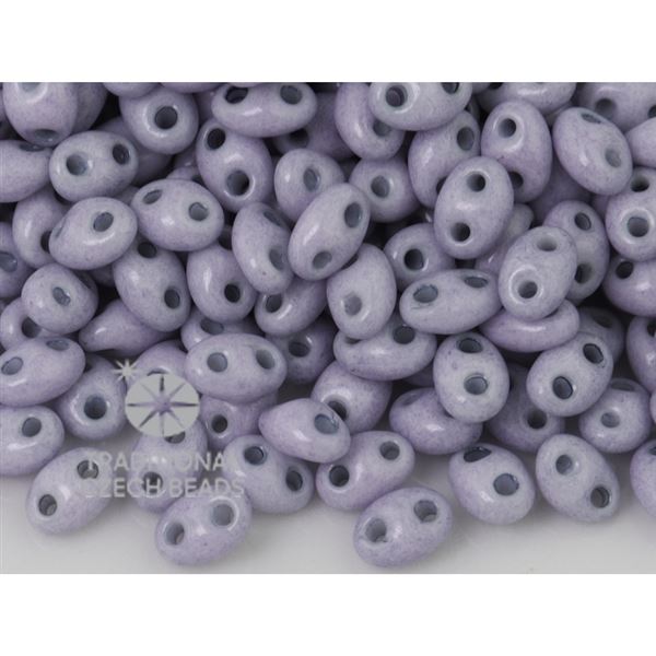 Preciosa korlky TWIN 2,5x5 mm Fialov (03121) 10 g