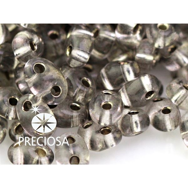 Preciosa kor�lky TWIN 2,5x5 mm �ed� (78141) 10 g