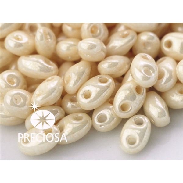 Preciosa korlky TWIN 2,5x5 mm Bov (46112) 10 g