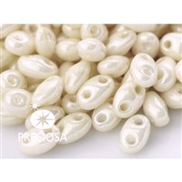 Preciosa korálky TWIN 2,5x5 mm Béová (46113) 10 g