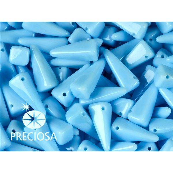 Preciosa VILLA korlky 6x13 mm Modr (63020) 6 ks