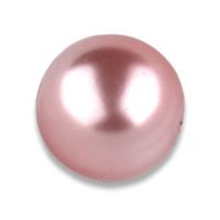 Voskované korálky perly 14 mm-Růžová-VOS29