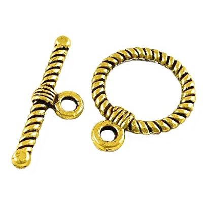 Americk� zap�n�n� O 17 mm Bi�utern� kov 1 ks Starozlato