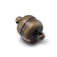 Magnetické zapínání 11x7 mm Staromosaz