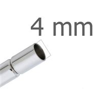 Magnetické zapínání Platina otvor 4 mm