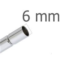 Magnetické zapínání Platina otvor 6 mm