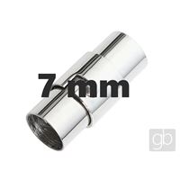 Magnetické zapínání s pojistkou 7 mm Platina