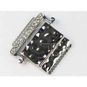 Magnetick zapnn 49x42 mm Platina