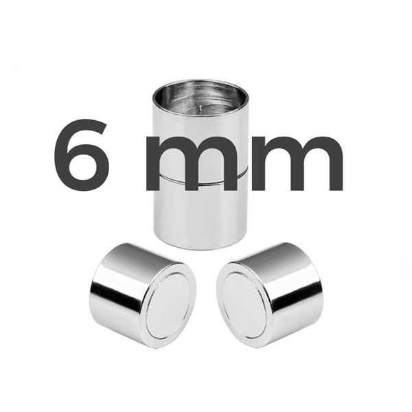 Magnetick zapnn PLATINA Chirurgick ocel 6 mm