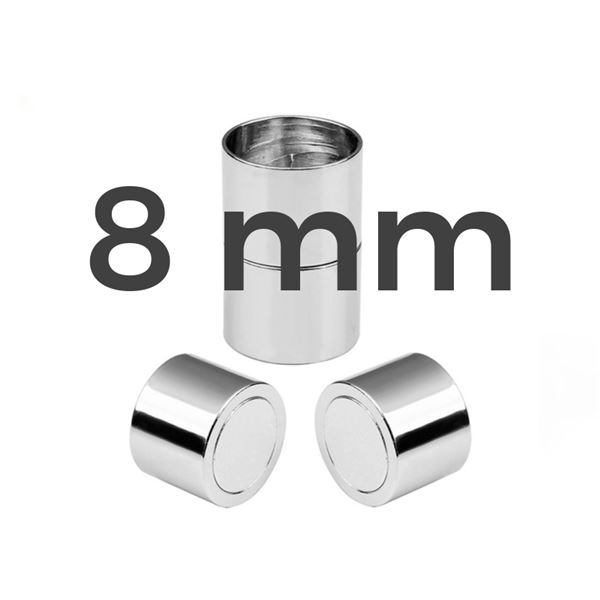 Magnetick zapnn PLATINA Chirurgick ocel 8 mm