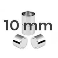 Magnetické zapínání PLATINA Chirurgická ocel 10 mm