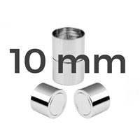 Magnetické zapínání PLATINA Chirurgická ocel 10 mm