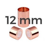 Magnetické zapínání ZLATORَOVÉ Chirurgická ocel 12 mm