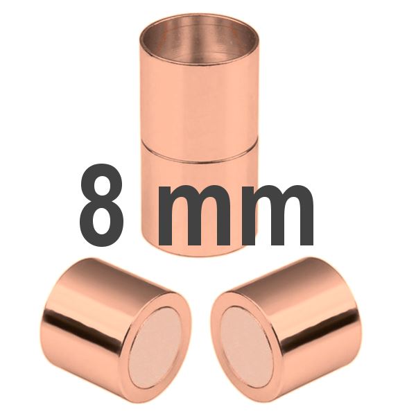 Magnetick zapnn ZLATORَOV Chirurgick ocel 8 mm